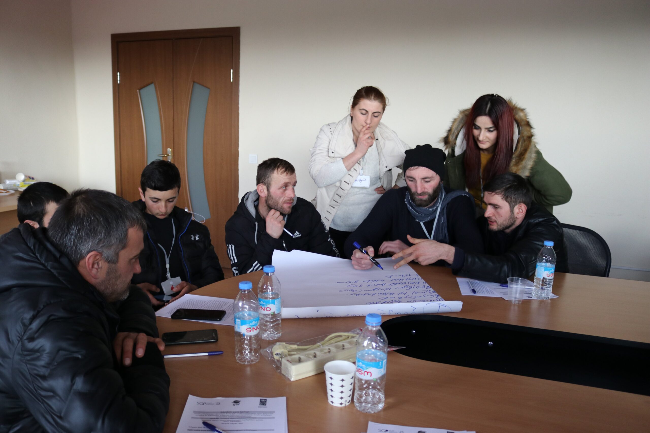 ტრენინგი ბარეთის თემის მოსახლეობისთვის