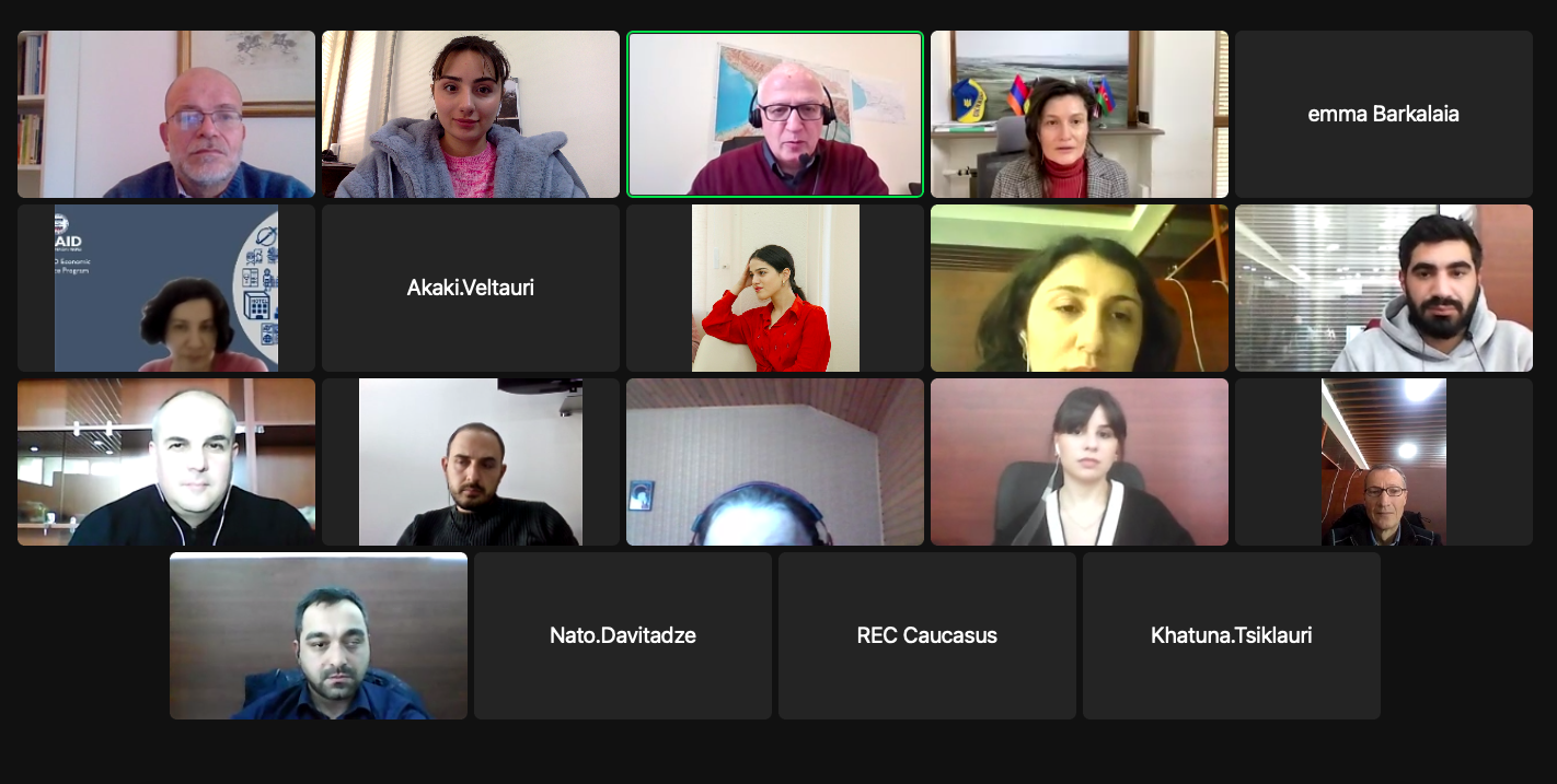 Online webinar discussing Damages Calculation Methodologies and Secondary Legislation Improvement Suggestions under the Liability Law.