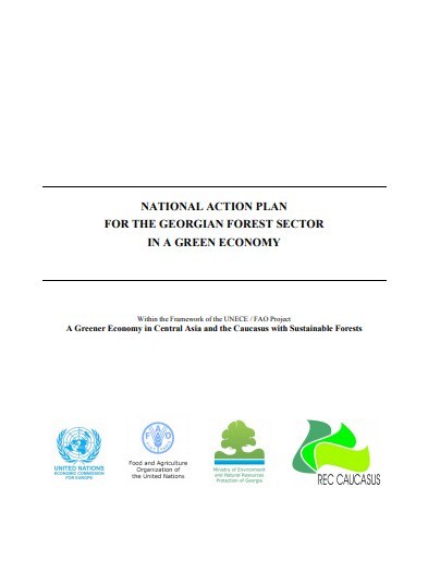National Action Plan for the Georgian Forest Sector in…