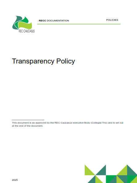 Transparency Policy